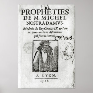 Póster Frontispiece to 'Les Propheties de M. Michel