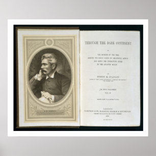 Póster Frontispiece to 'Through the Dark Continent', by H