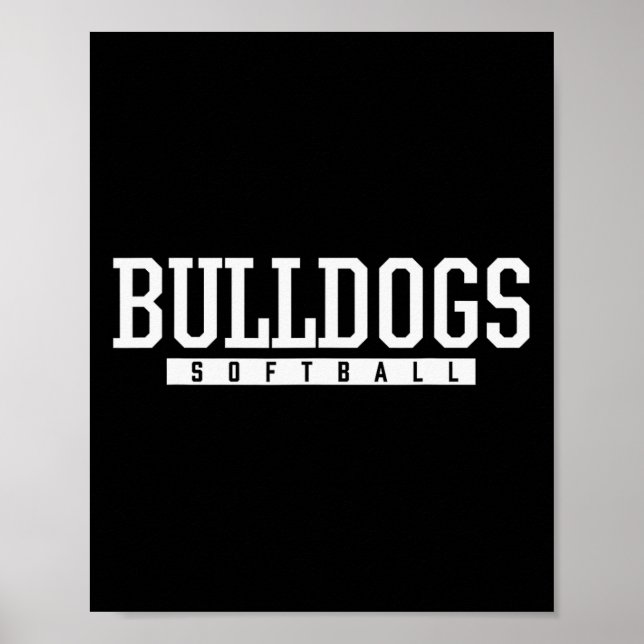 Póster Frostproof Bulldogs Softll Hs  (Frente)