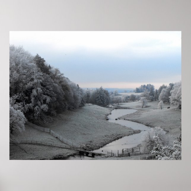 Póster Frosty Valley (Frente)