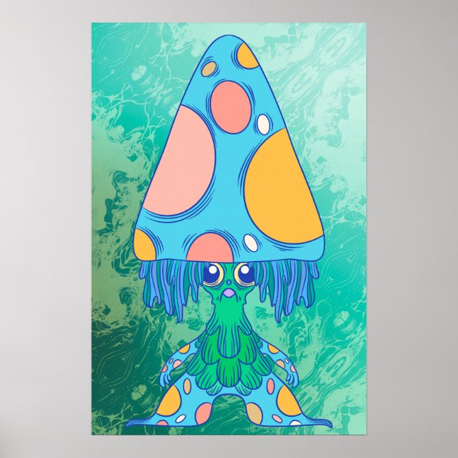 Póster Frowning Mushroom (Frente)