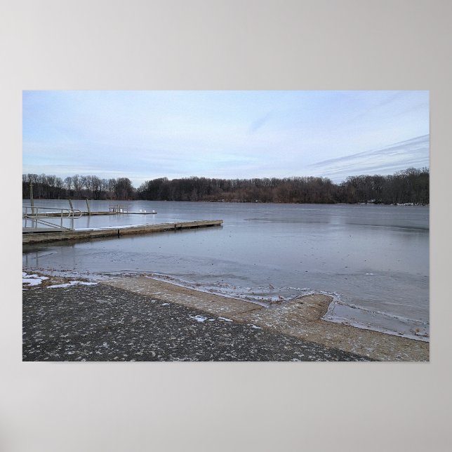 Póster Frozen Creek Photo Poster (Frente)