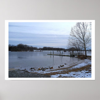 Póster Frozen Creek Photo Poster