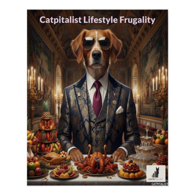 Póster ¿Frugalidad? Algunos simplemente no pueden hacerlo (Anverso)