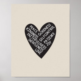 Póster Fruit of spirit