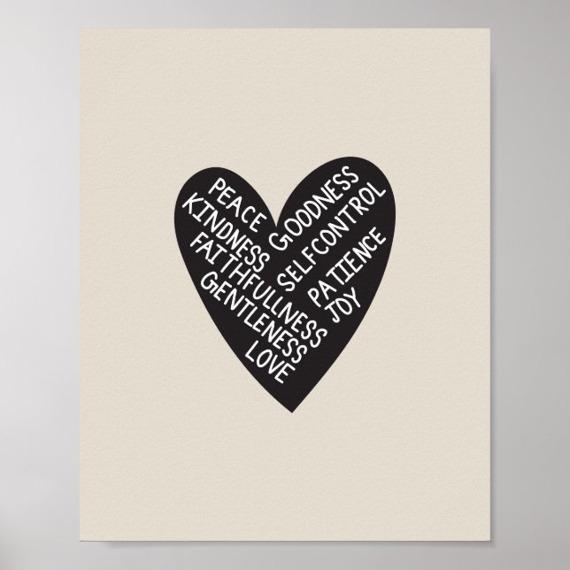 Póster Fruit of spirit (Frente)