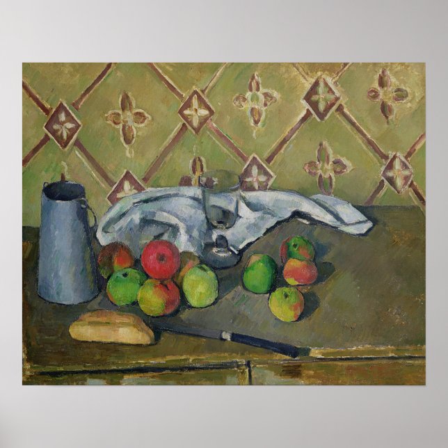 Póster Fruit, Serviette and Milk Jug, c.1879-82 (Frente)