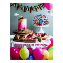 Fruitakes Fiesta de Día de Pérdida Poster vacacion