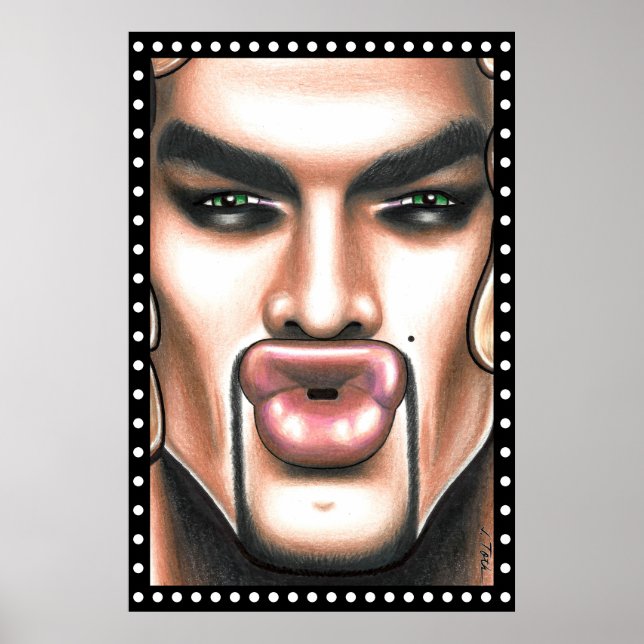 Póster Fruncir/Primer Plano (Frente)