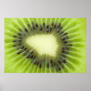 Póster Fruta de kiwi