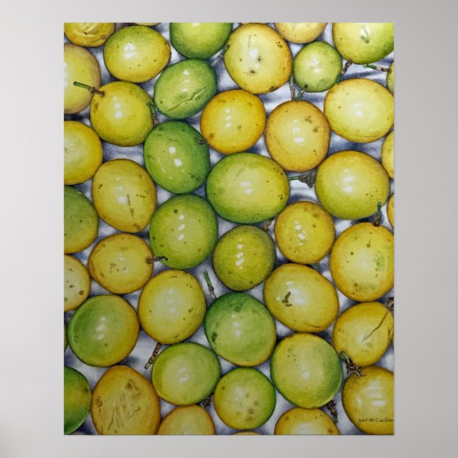 Póster Fruta de la pasión (Frente)