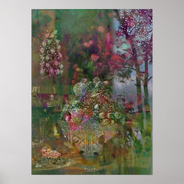 Póster Fruta de los Navidades derrochados por el azúcar (Frente)