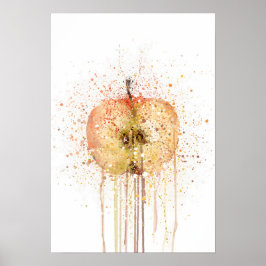 Póster Fruta de manzana