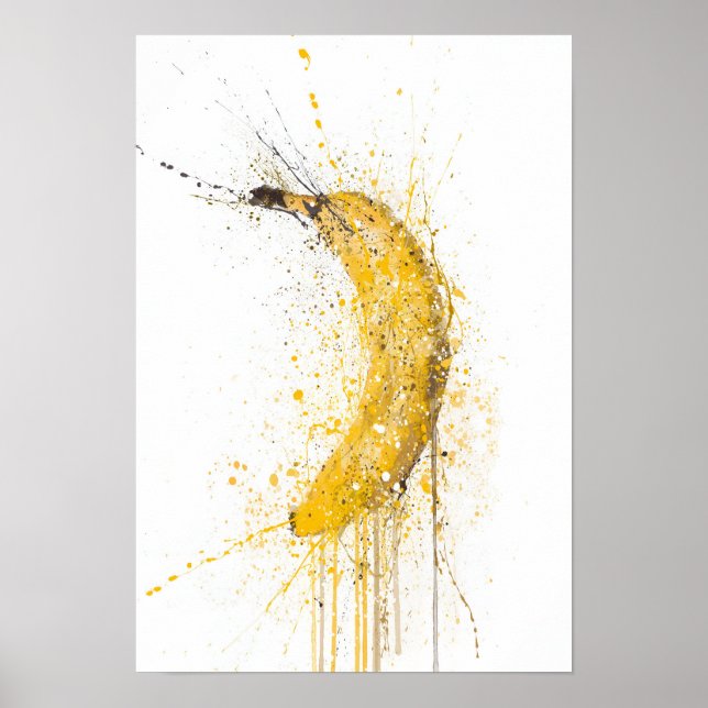 Póster Fruta de plátano (Frente)