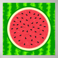 Fruta de verano de la sandía con corteza