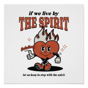 Póster Fruta Del Espíritu - Vive Por El Espíritu