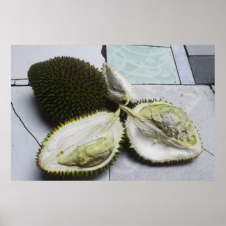 Póster Fruta duriana infame