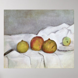 Póster Fruta en un paño, c.1890