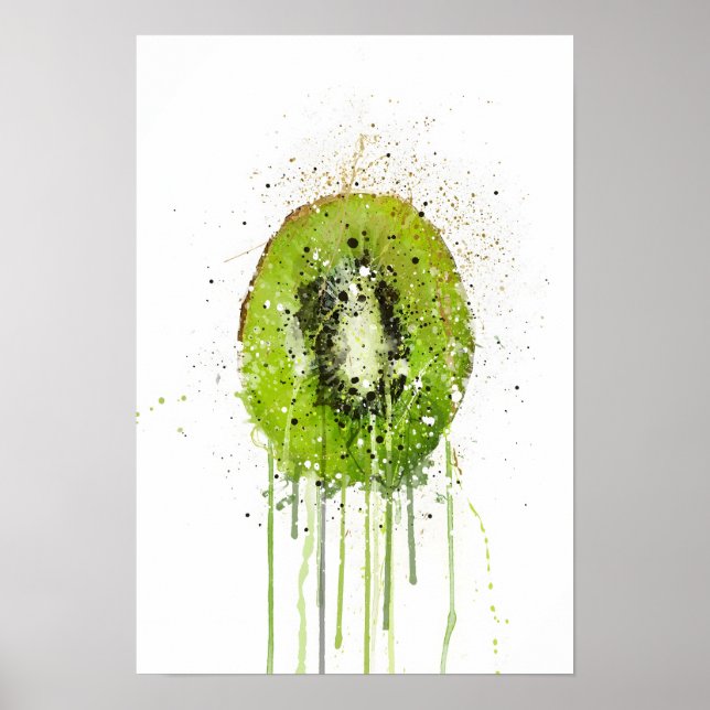 Póster Fruta Kiwi  (Frente)