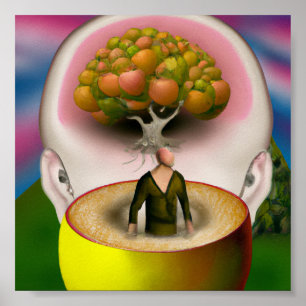 Póster Fruta prohibida