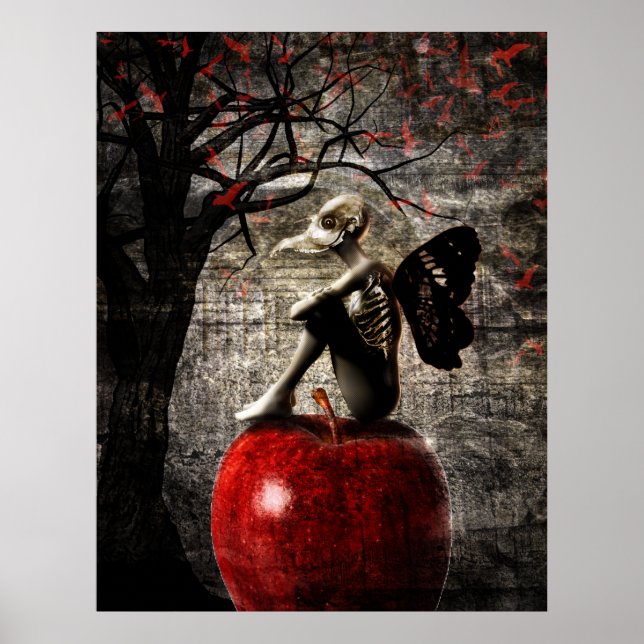 Póster Fruta prohibida (Personalizable) (Frente)