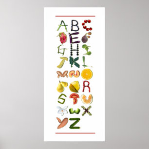 Póster Fruta y Veggies