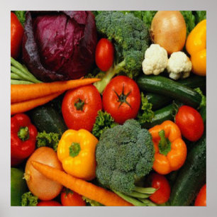 PÓSTER FRUTA Y VERDURAS