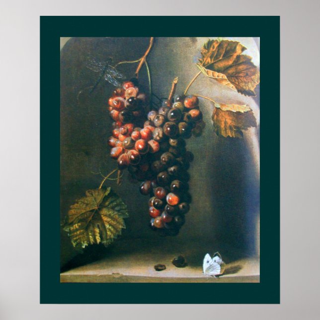 Póster FRUTAS DE LA TEMPORADA -PROSPERIDAD amarillo marró (Frente)
