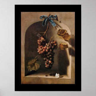 Póster FRUTAS DE TEMPORADA -PROSPERIDAD amarillo marrón n