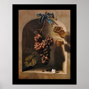 Póster FRUTAS DE TEMPORADA -PROSPERIDAD amarillo marrón n