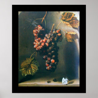 Póster FRUTAS DE TEMPORADA -PROSPERIDAD amarillo marrón n