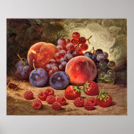 Póster Frutas de verano