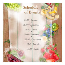 Frutas tropicales para el agua de la boca