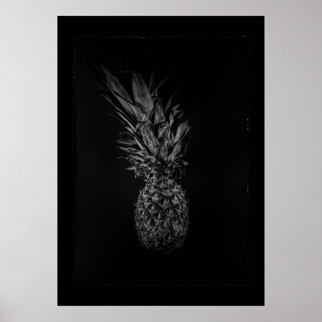 Póster Frutas y hortalizas no 5 con frontera (Frente)