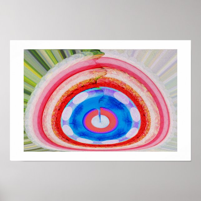 Póster Frutas y semillas (Frente)