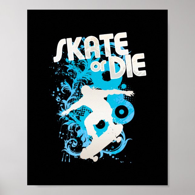 Póster Frutiger Metro Skate  (Frente)