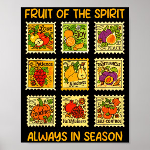 Póster Fruto De La Fe Cristiana Srit Jesús Dios Amante