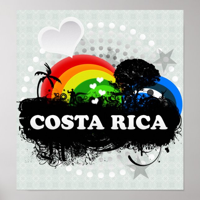 Póster Fruto dulce Costa Rica (Frente)