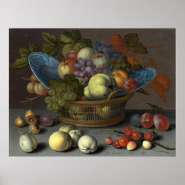 Póster Frutos - Balthasar van der Ast Bella Artes Poster