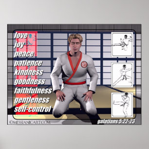 Póster Frutos del espíritu