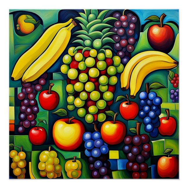 Póster Frutos surrealistas 36 (Anverso)