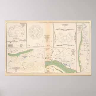 Póster Ft Donelson, Memphis, Nashville
