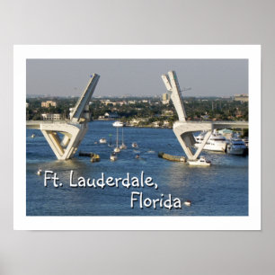Póster Ft Lauderdale, Florida