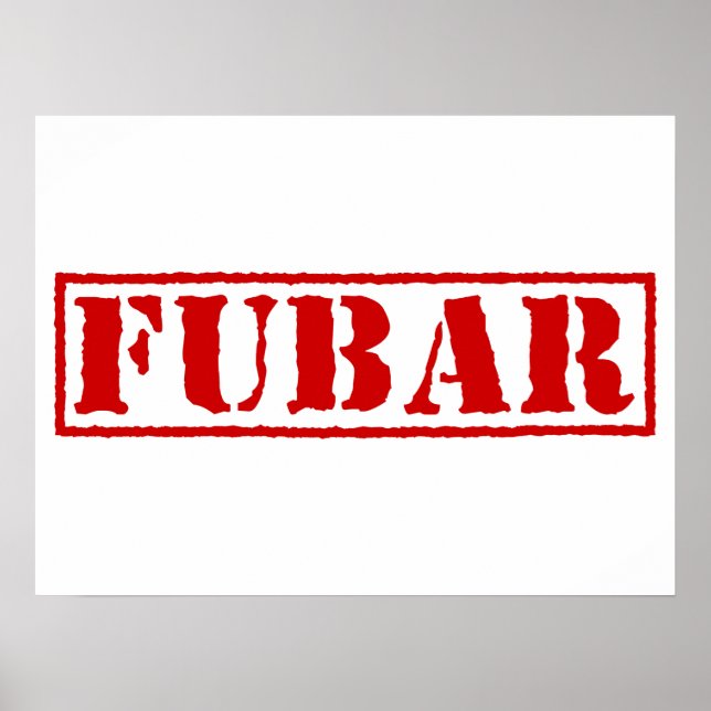 PÓSTER FUBAR (Frente)