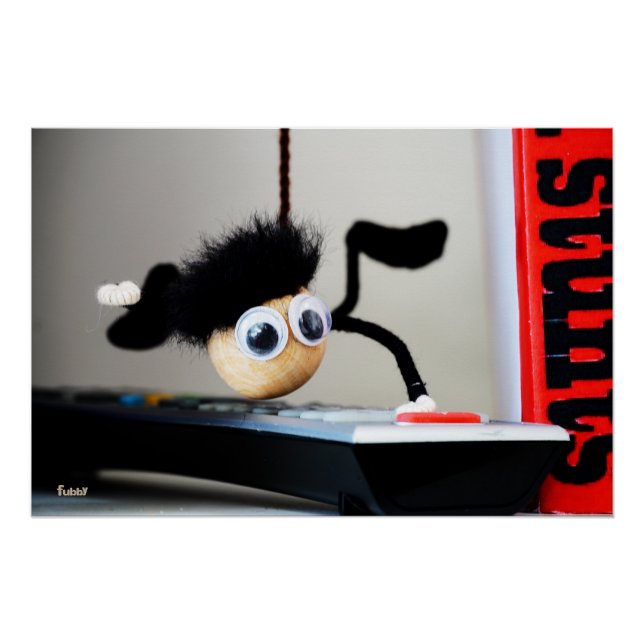 Póster Fubby hangend als de scene van Tom Cruise. (Anverso)