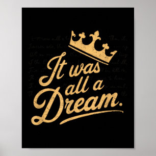 Póster Fue un éxito musical de Dream Men Rap 1990