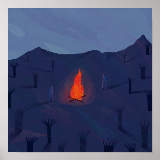 Póster Fuego (Frente)