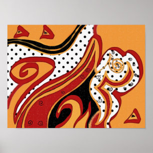 Póster Fuego