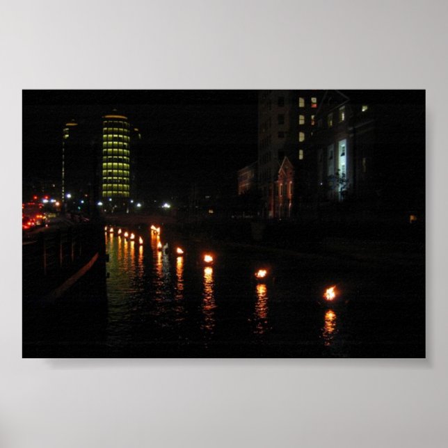 Póster fuego de agua provisoria (Frente)