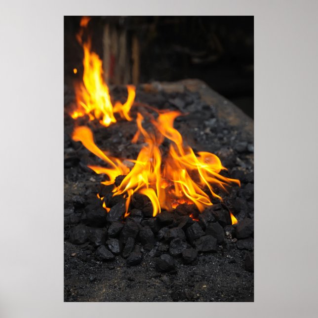 Póster fuego de hámmersmith (Frente)